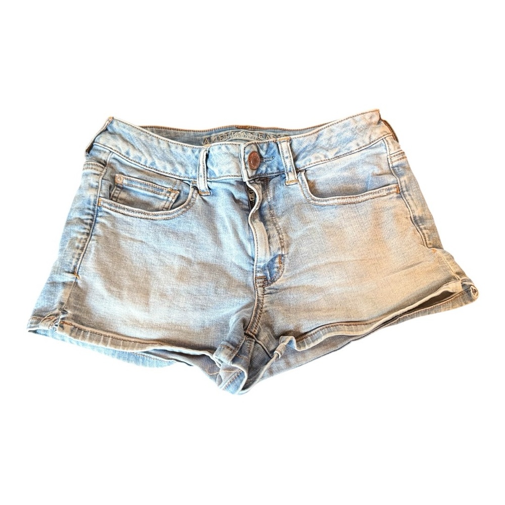 American Eagle Outfitters Light Blue Jean Shorts